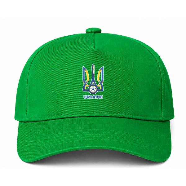 Ukraine National Football Team Green Dad Baseball Cap Hat