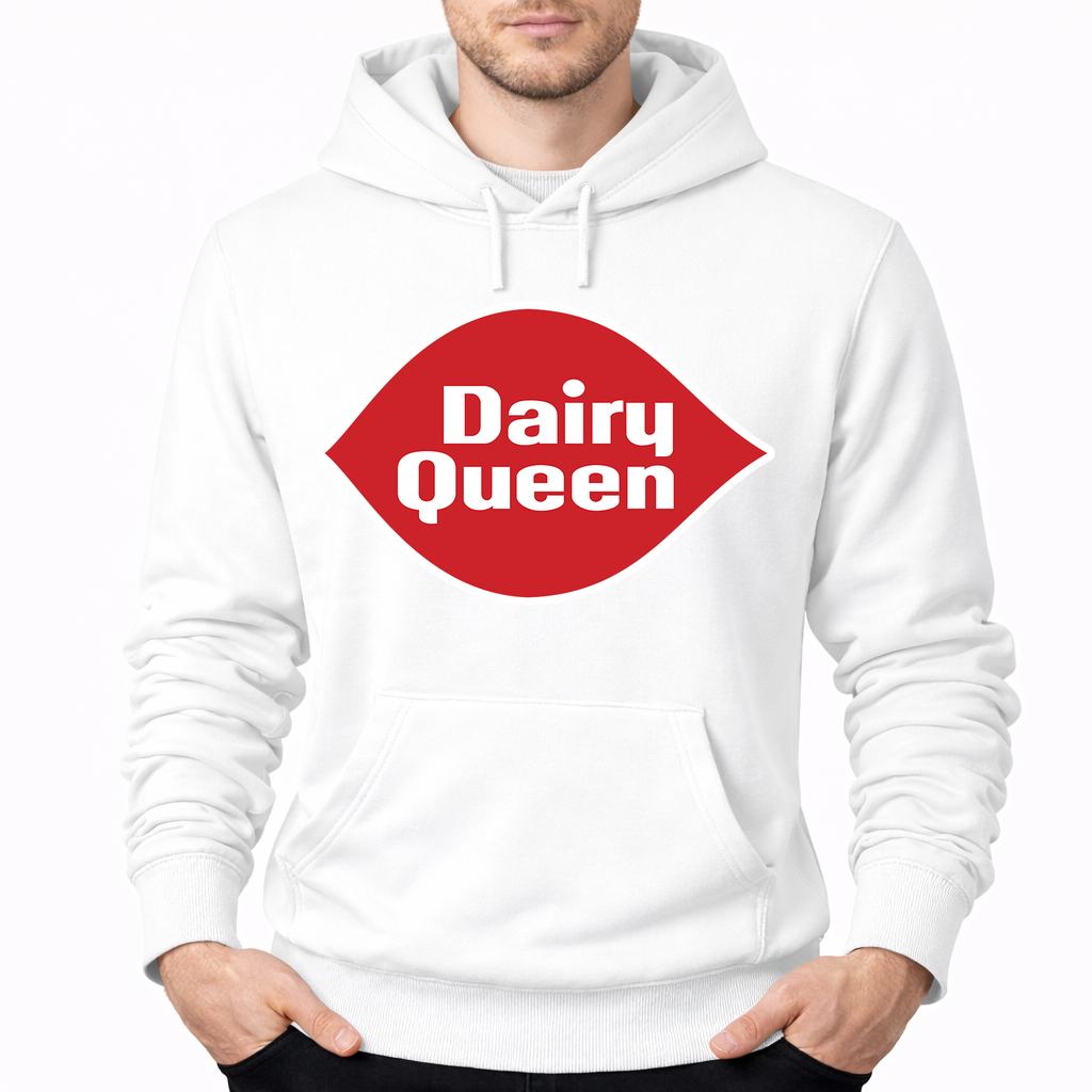 Men's Dairy Queen Pullover Hoodie - White