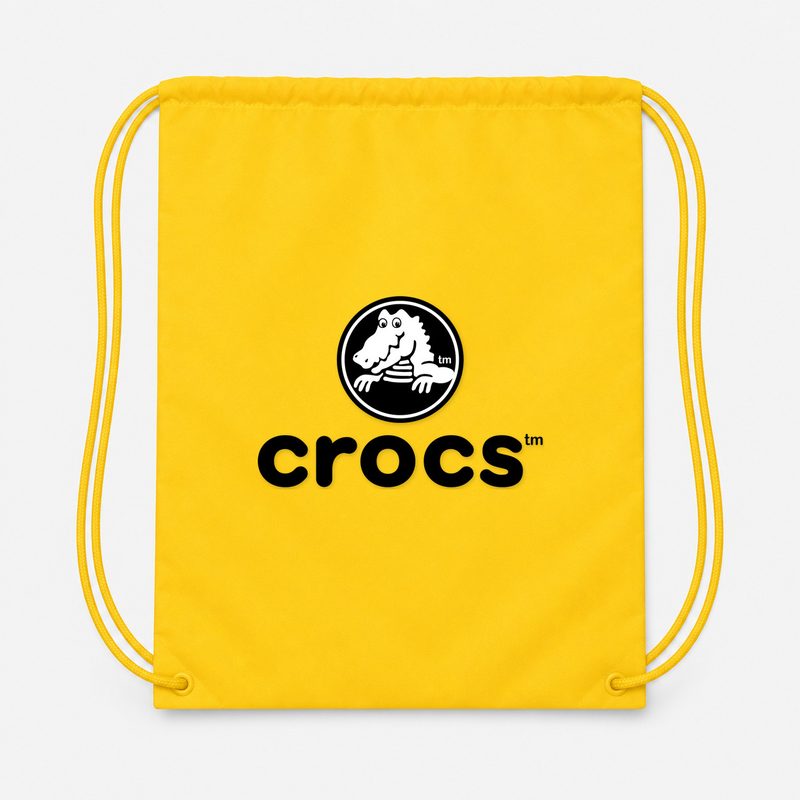 Crocs Drawstring Bag - Yellow