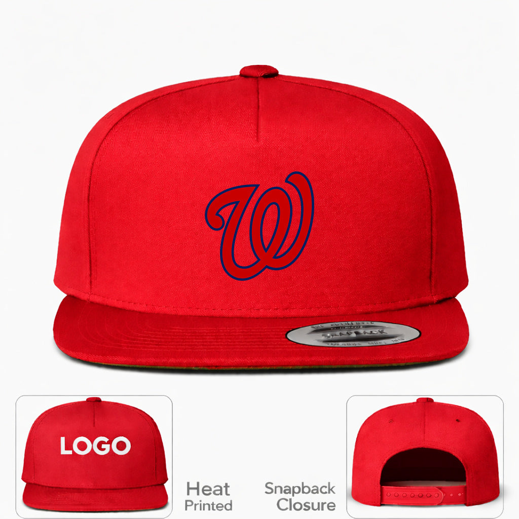 MLB Washington Nationals Snapback Hat - Red