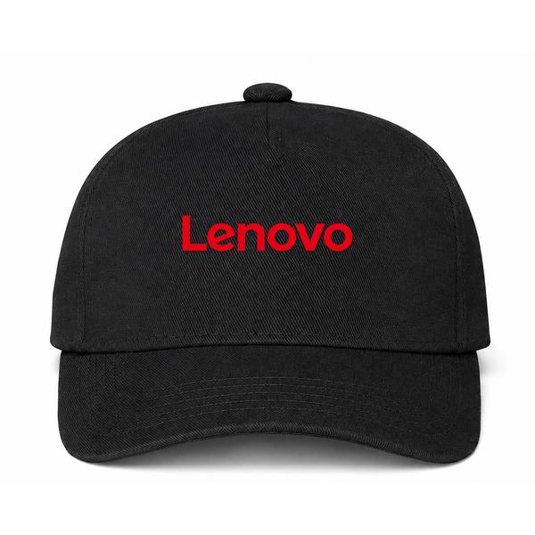 Lenovo Logo Black Dad Baseball Cap Hat