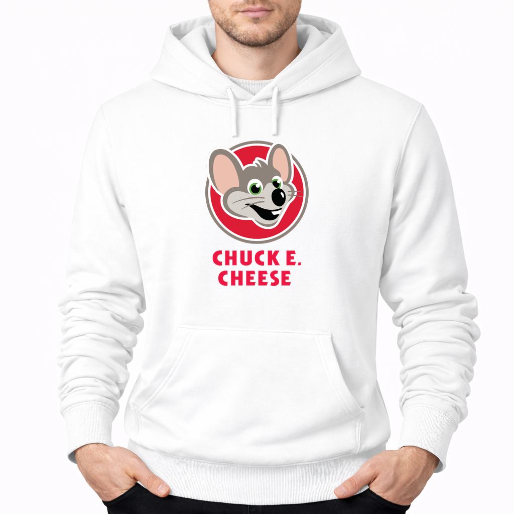 Men's Chuck E. Cheese's Pullover Hoodie - White
