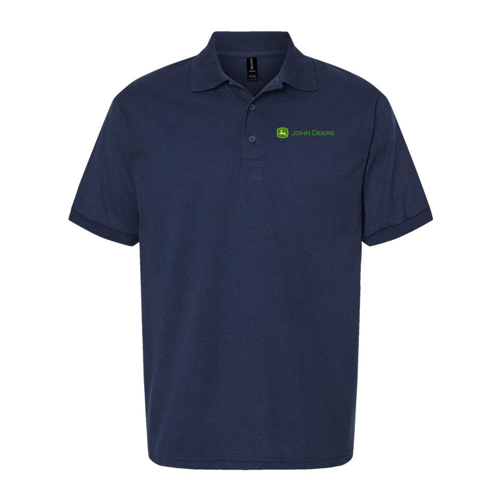 Men's John Deere Dry Blend Polo - Navy