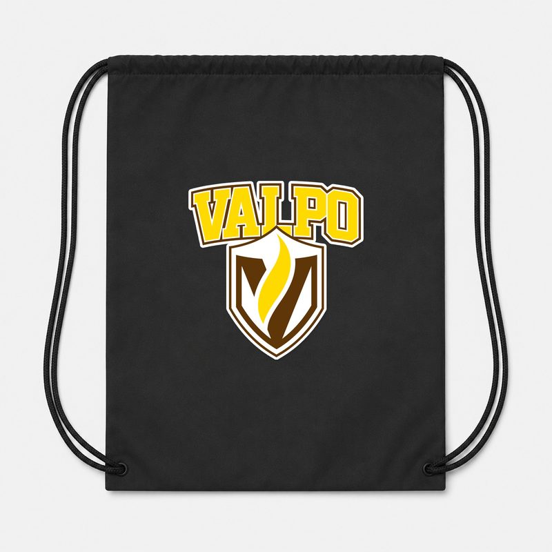 Valparaiso Crusaders Drawstring Bag - Black
