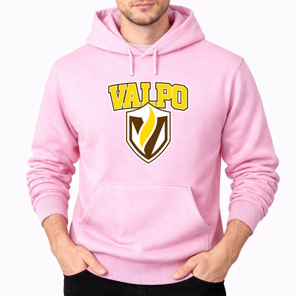 Men's Valparaiso Crusaders Pullover Hoodie - Pink
