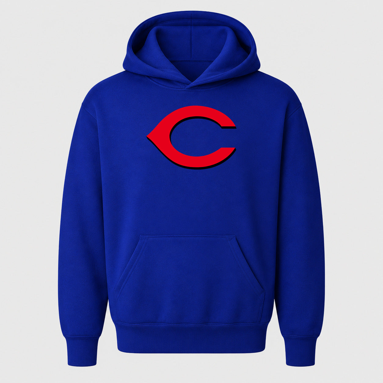 Youth Cincinnati Reds Pullover Hoodie - Royal Blue