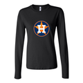 Women's Houston Astros Long Sleeve T-Shirt - Black