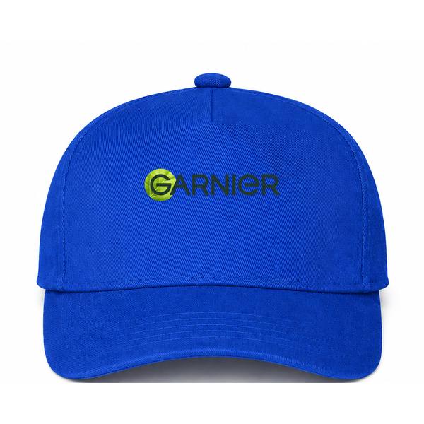 Garnier Logo Blue Dad Baseball Cap Hat
