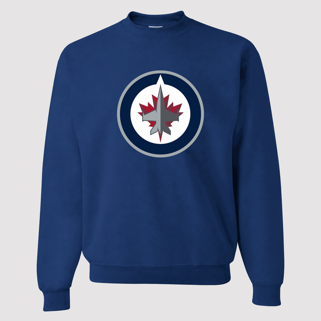 Men's Winnipeg Jets Crewneck Sweatshirt - Blue
