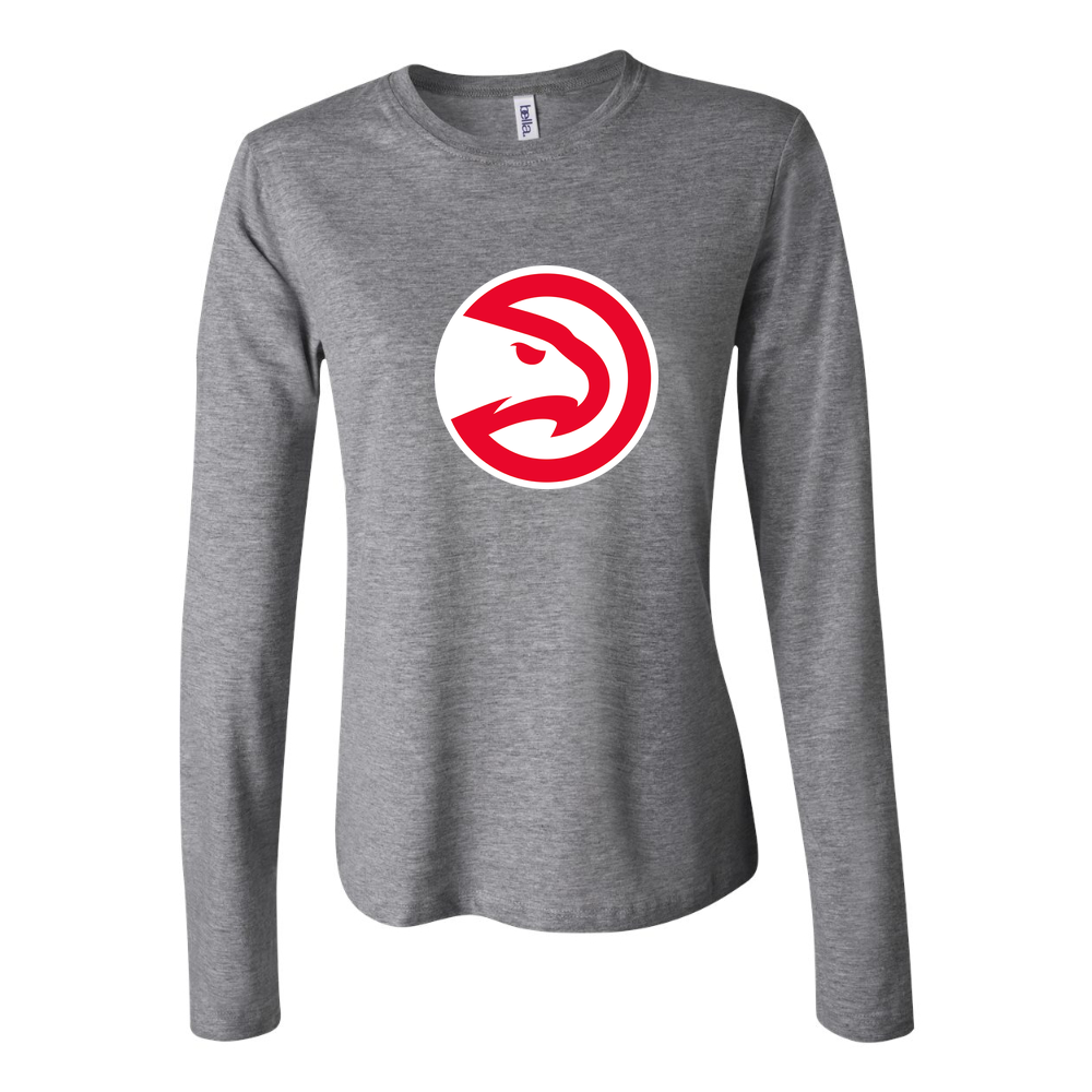 Women's Atlanta Hawks Long Sleeve T-Shirt - Gray