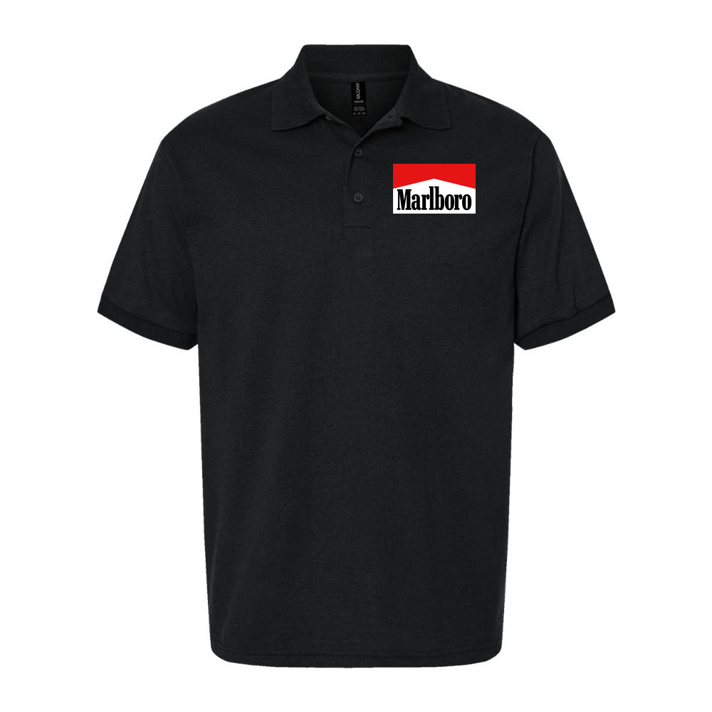 Men's Marlboro Dry Blend Polo - Black