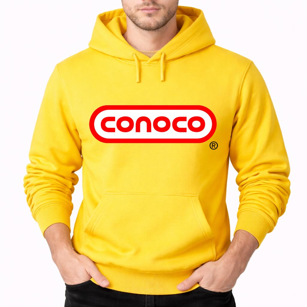 Men's Conoco Pullover Hoodie - Yellow