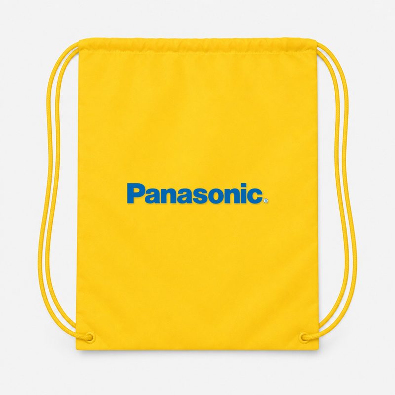 Panasonic Drawstring Bag - Yellow