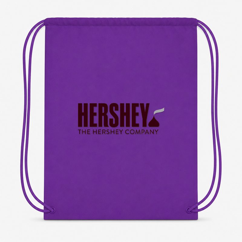 Hershey Food Drawstring Bag - Purple