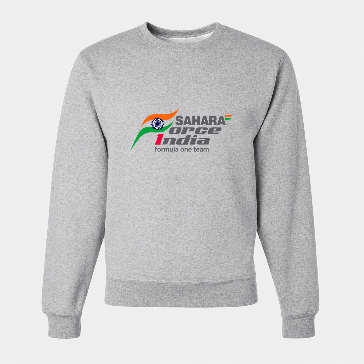 Men's Sahara Force India Formula One Team Crewneck Sweatshirt - Gray
