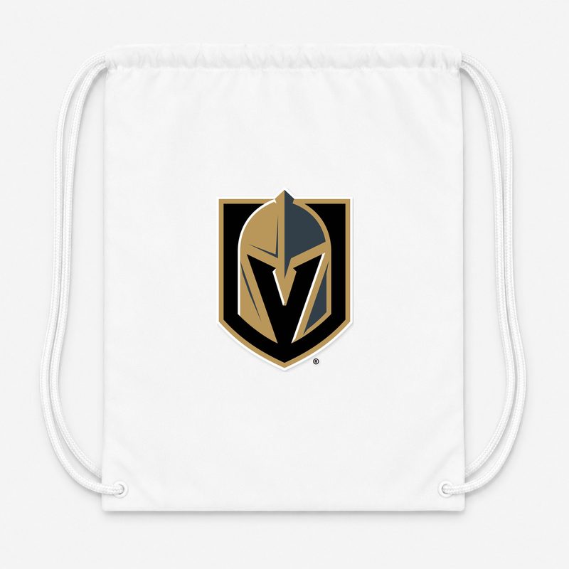 Vegas Golden Knights Drawstring Bag - White