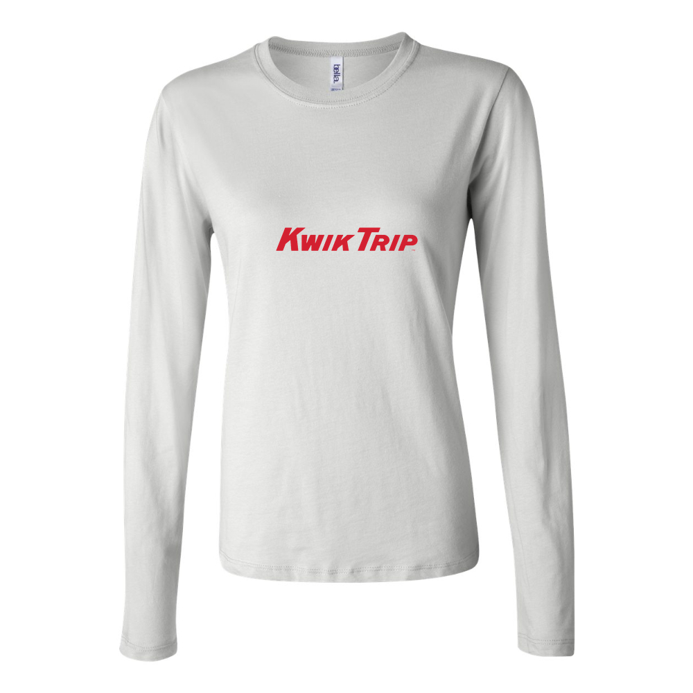 Women's Kwik Trip Long Sleeve T-Shirt - White