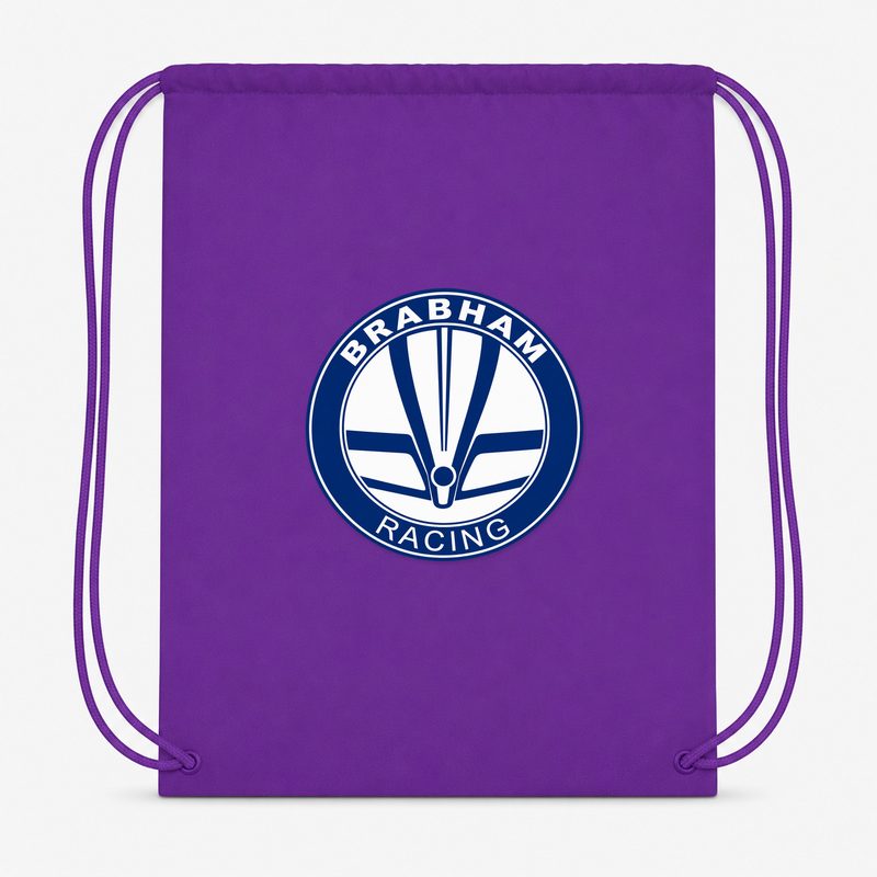 Brabham Racing Drawstring Bag - Purple