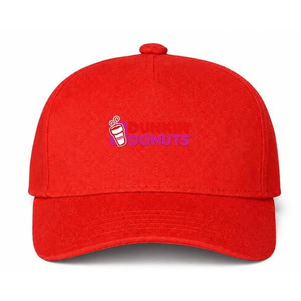 Dunkin' Donuts Logo Red Dad Baseball Cap Hat