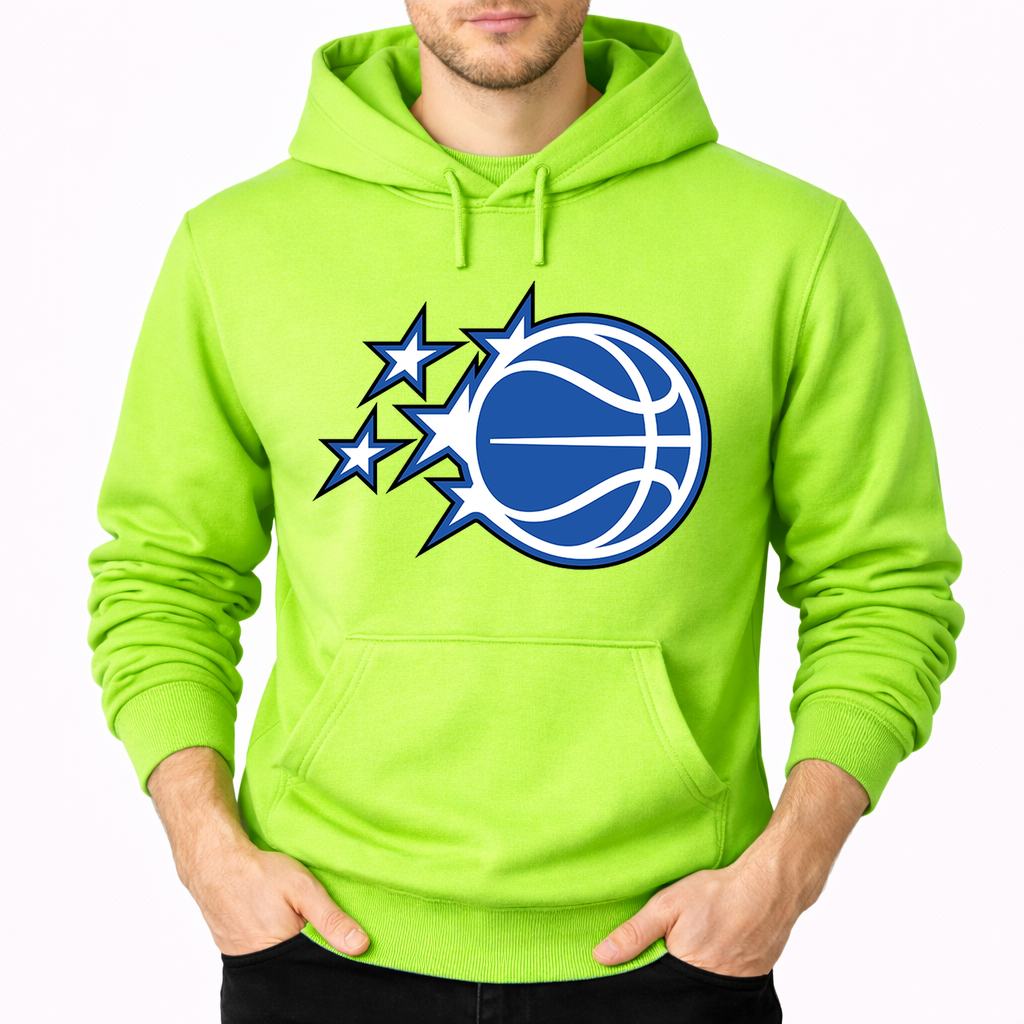 Men's Orlando Magic Pullover Hoodie - Lime green