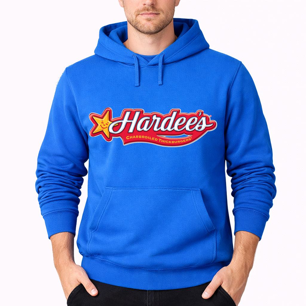 Men's Hardee's Pullover Hoodie - Azure