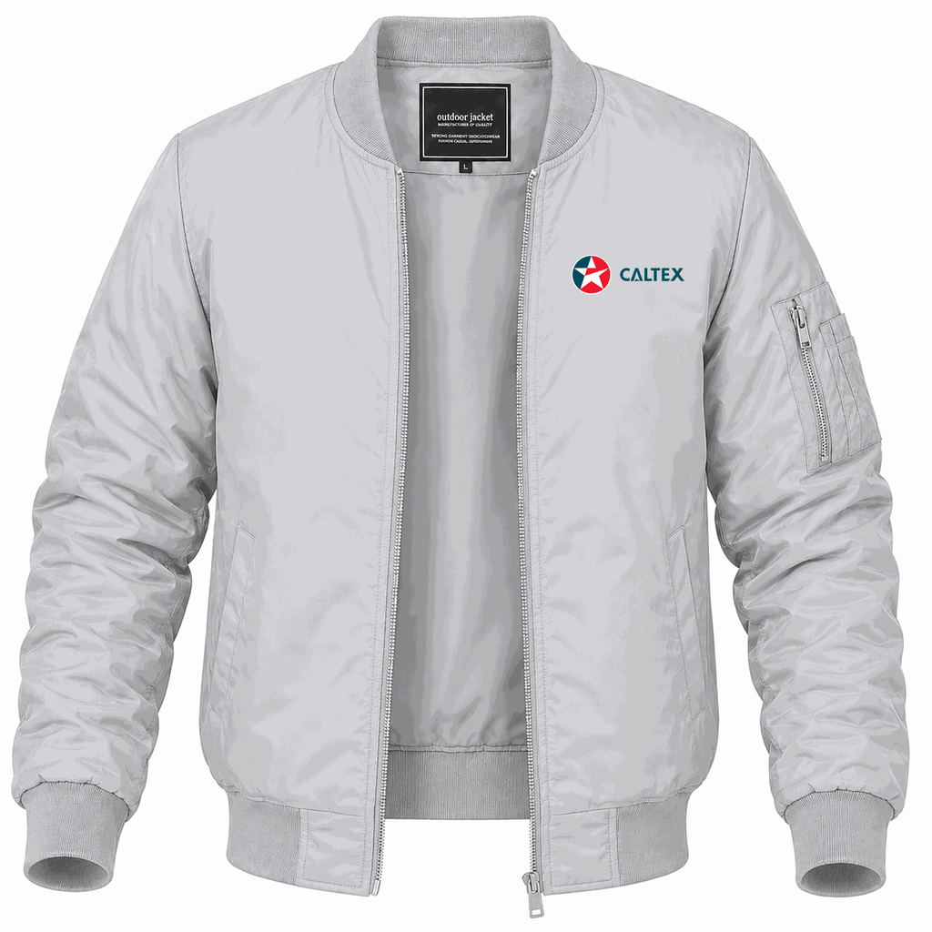 Men's Caltex Lightweight Bomber Jacket - Gray
