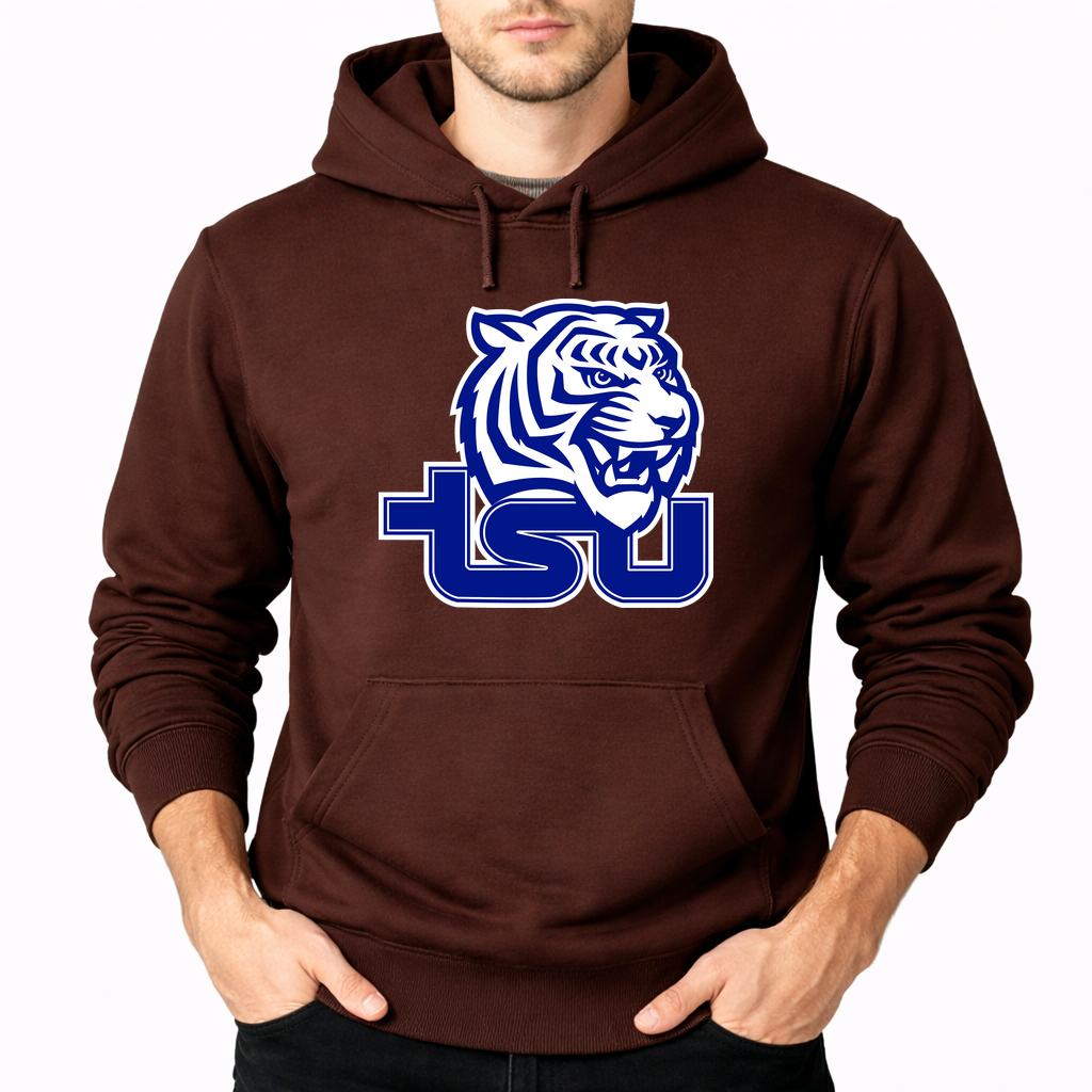 Men's Tennessee State Tigers Pullover Hoodie - Brown