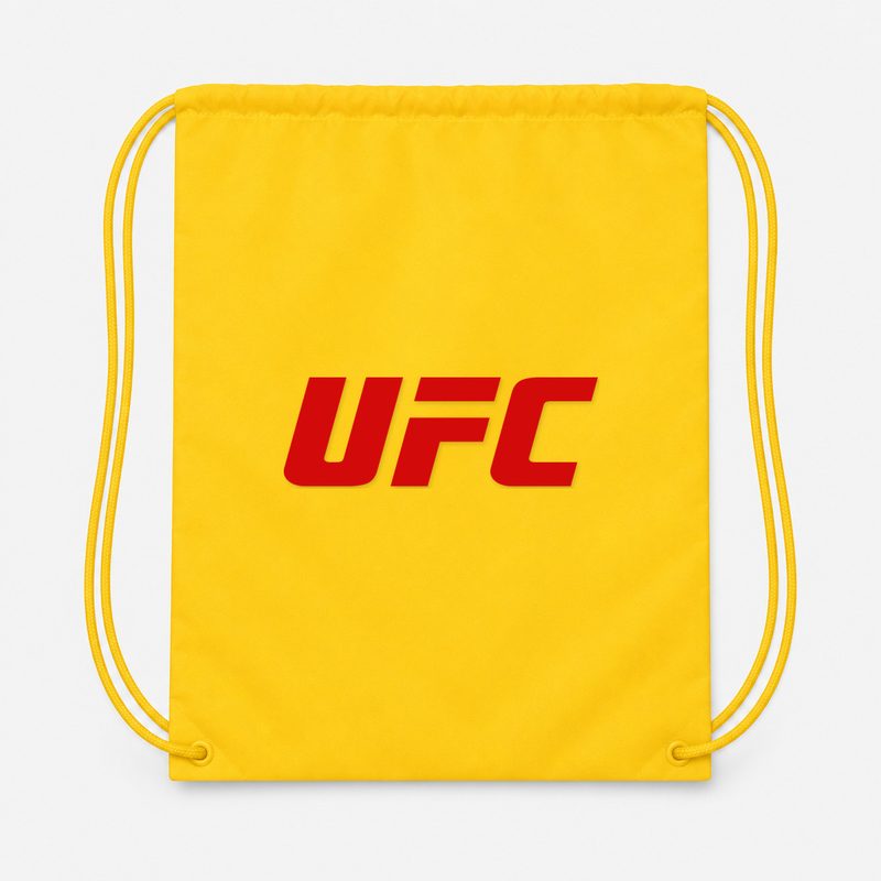 UFC Drawstring Bag - Yellow