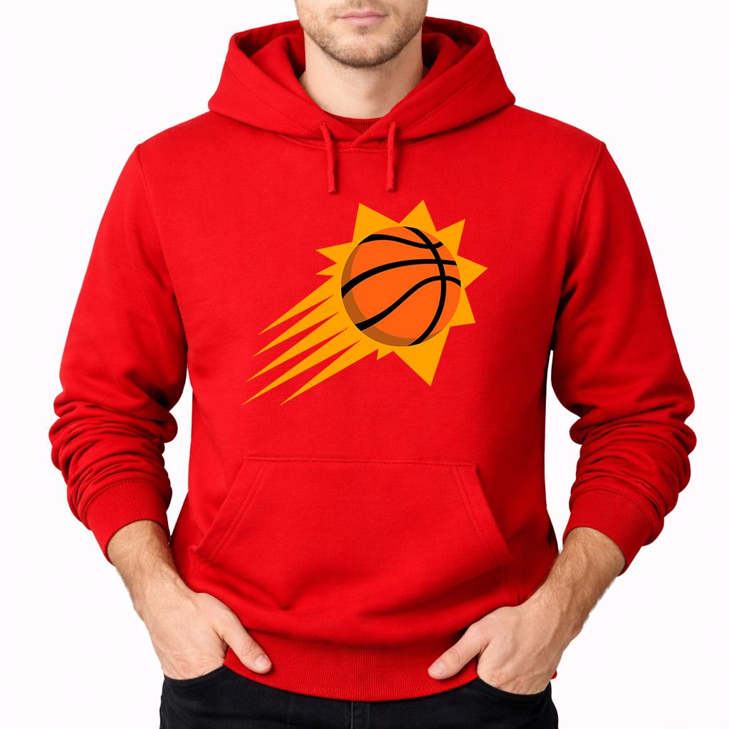 Men's Phoenix Suns Pullover Hoodie - Red