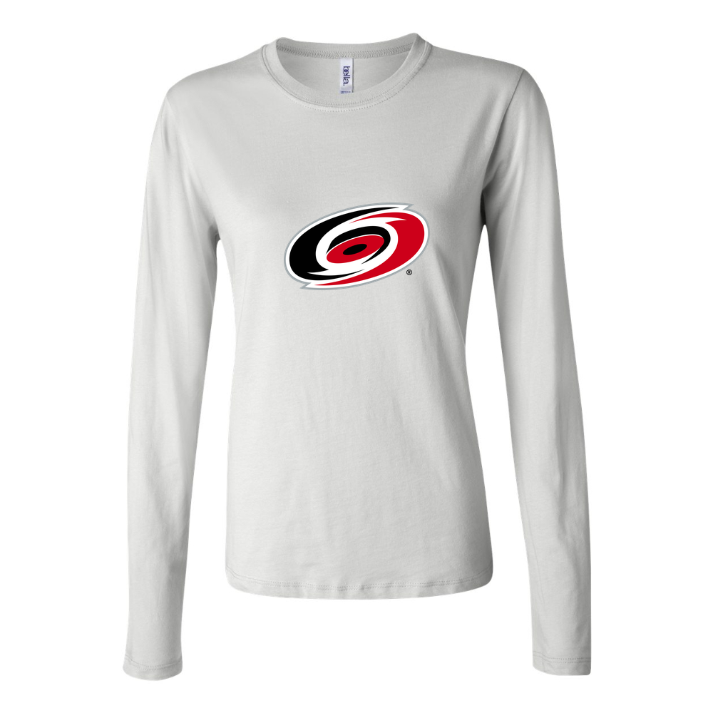 Women's Carolina Hurricanes Long Sleeve T-Shirt - White