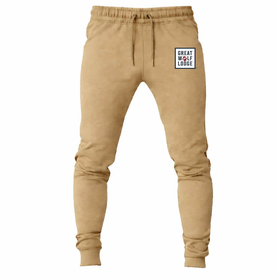Great Wolf Lodge joggers sweatpants - Tan