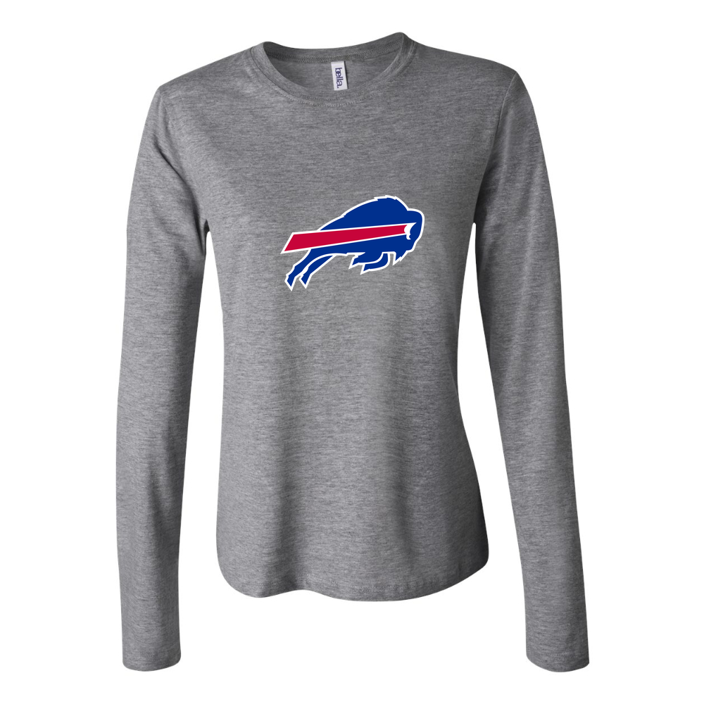 Women's Buffalo Bills Long Sleeve T-Shirt - Gray