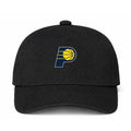 Indiana Pacers NBA Logo Black Dad Baseball Cap Hat