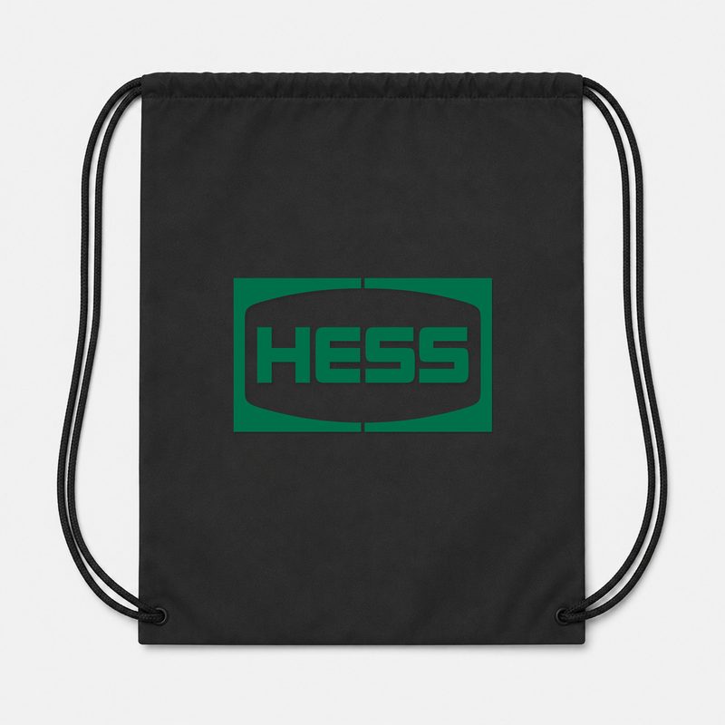 Hess Drawstring Bag - Black