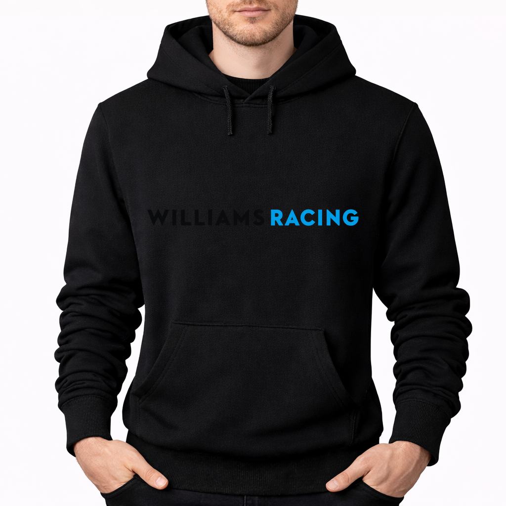 Men's Williams Racing Pullover Hoodie - Black