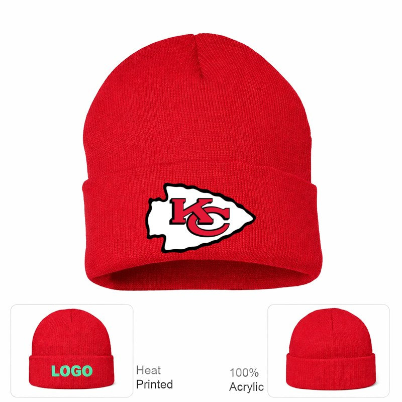 Kansas City Chiefs Red Beanie Hat
