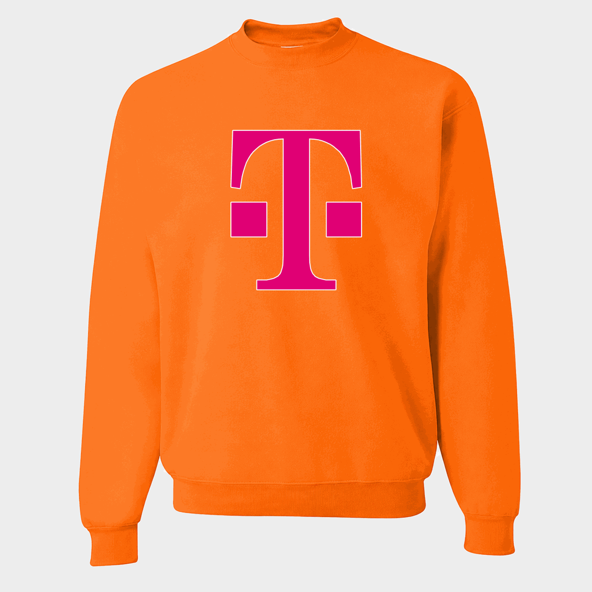 Men's T-Mobile Crewneck Sweatshirt - Orange