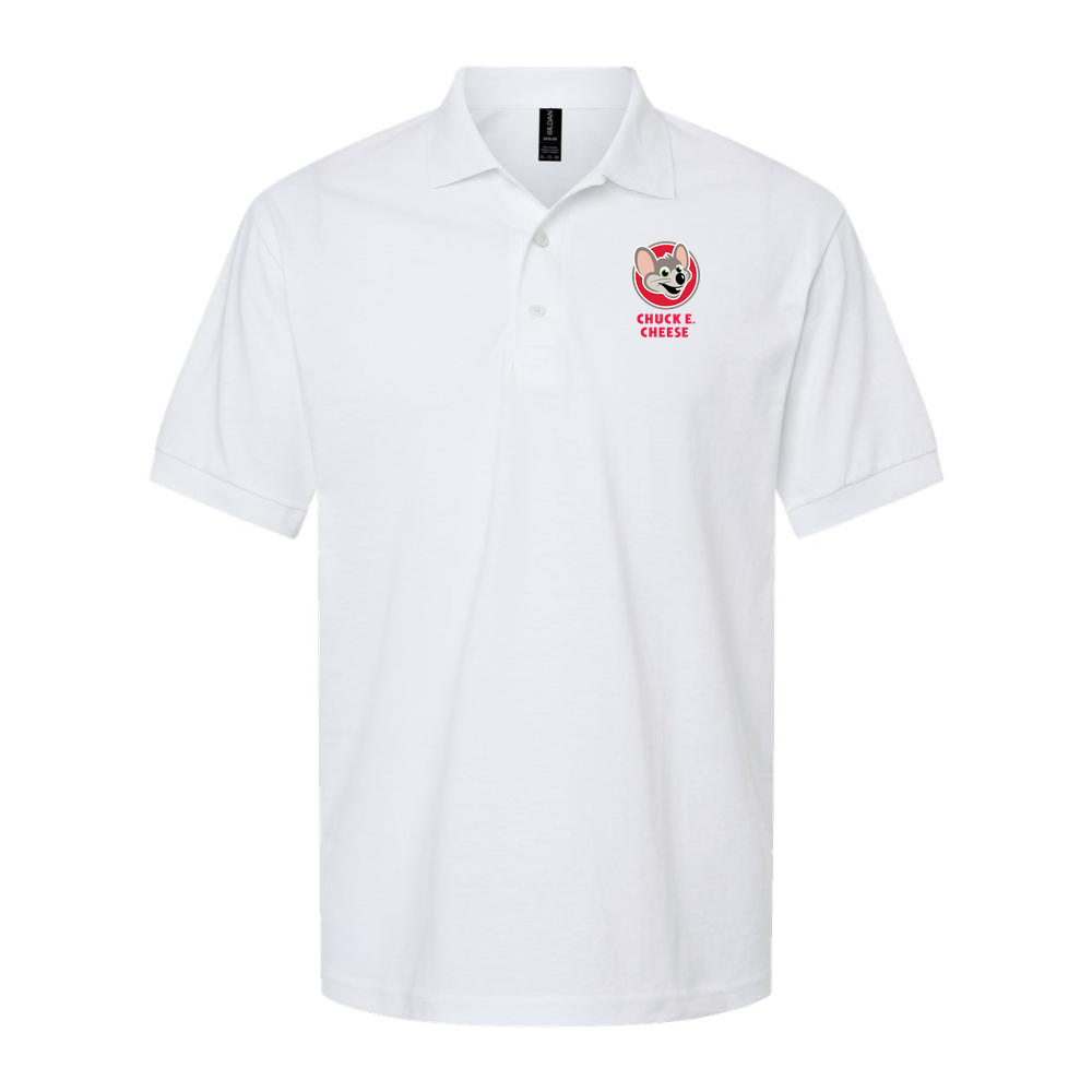 Men's Chuck E. Cheese's Dry Blend Polo - White