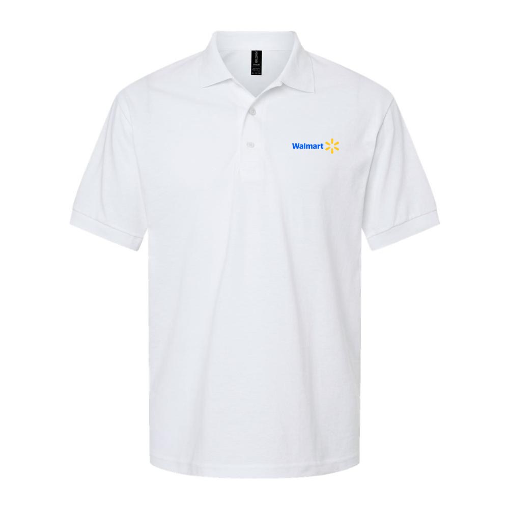 Men's Walmart Dry Blend Polo - White