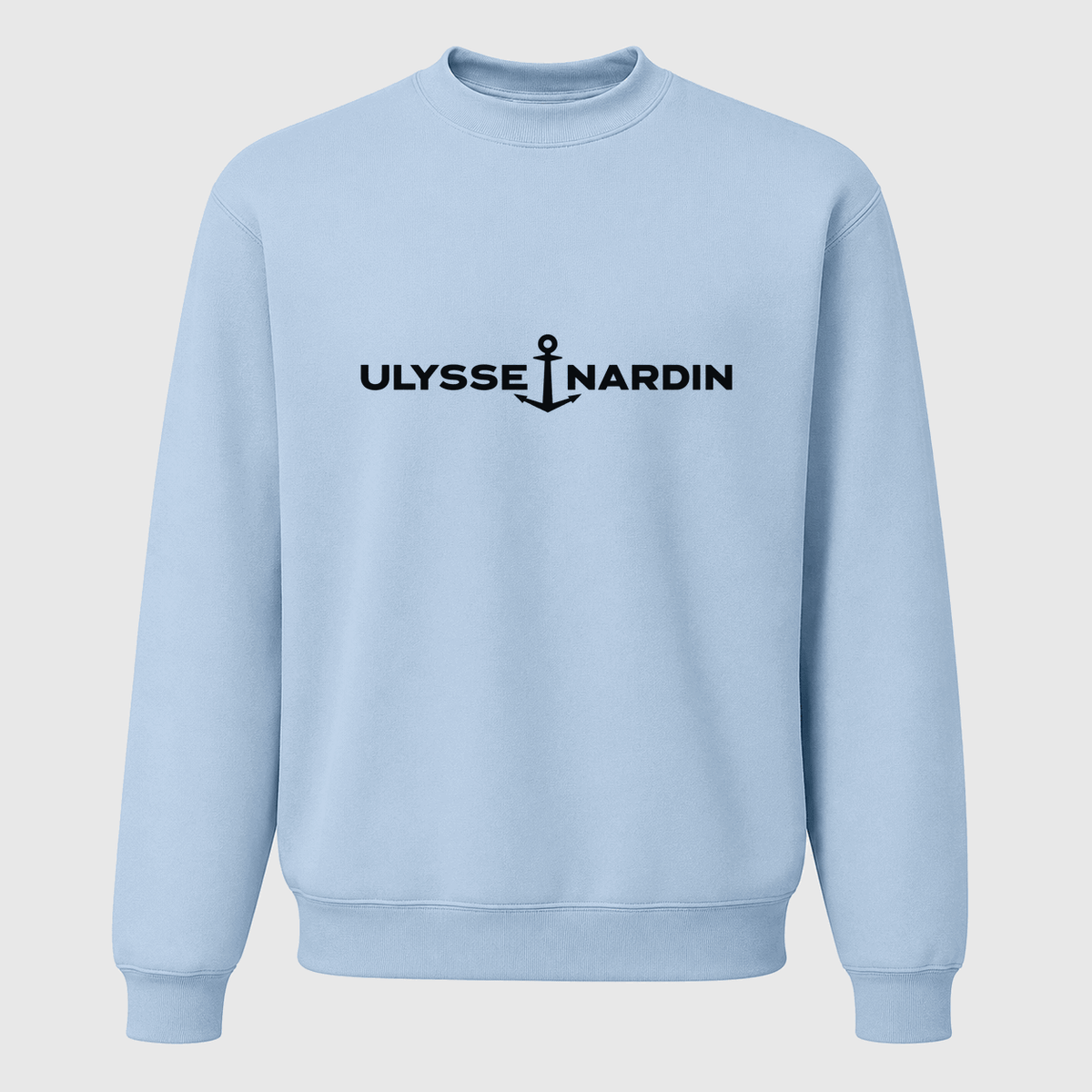Men's Ulysse Nardin Crewneck Sweatshirt - Sky Blue