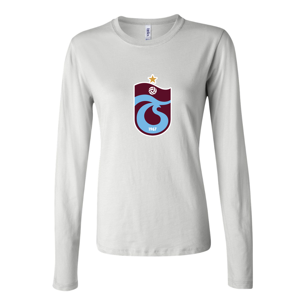 Women's Trabzonspor Soccer Long Sleeve T-Shirt - White