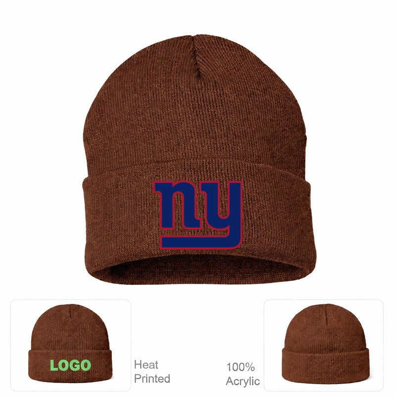 New York Giants Brown Beanie Hat