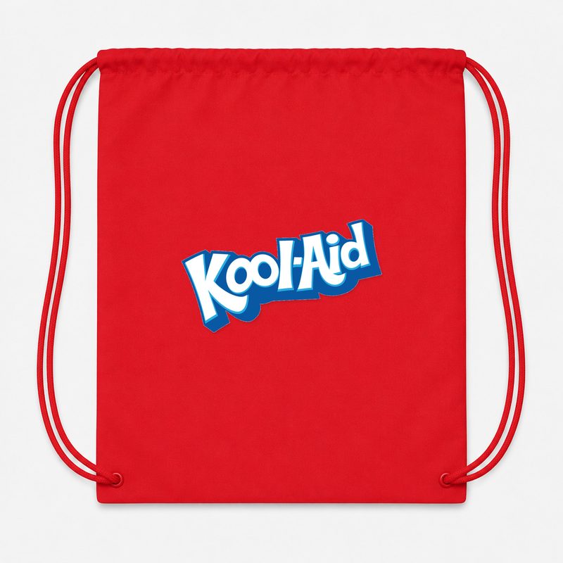 Kool Aid Brand Drawstring Bag - Red