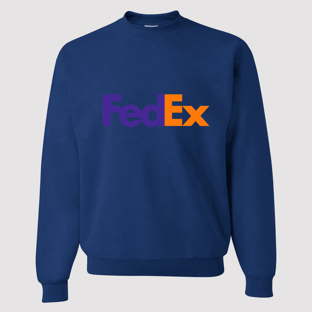 Men's FedEx Crewneck Sweatshirt - Blue