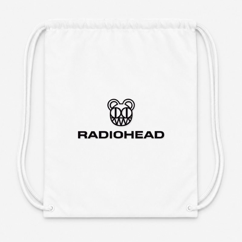 Radiohead Drawstring Bag - White