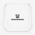 Radiohead Drawstring Bag - White