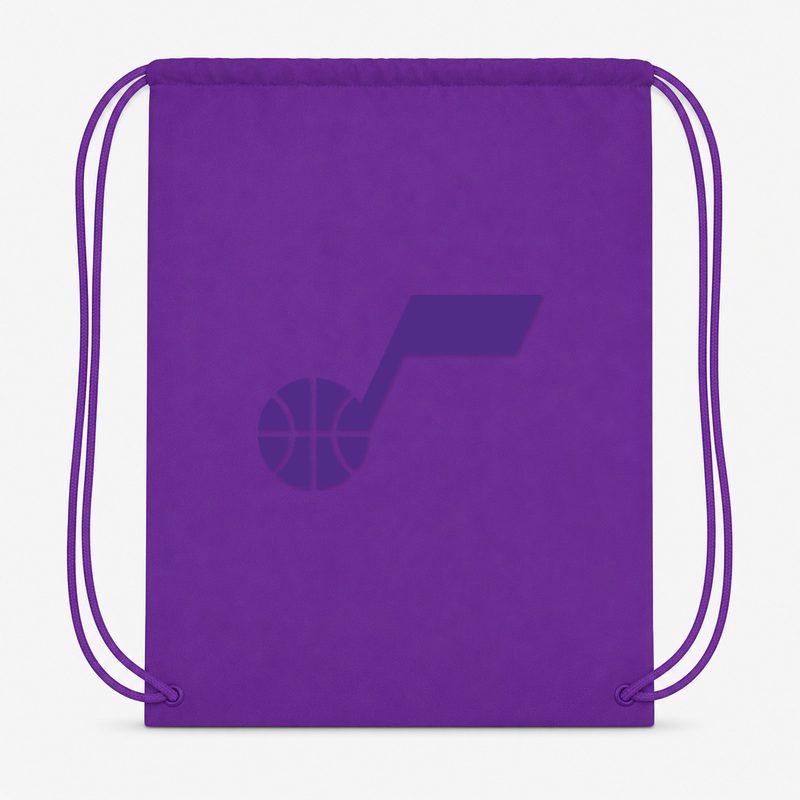 Utah Jazz Drawstring Bag - Purple