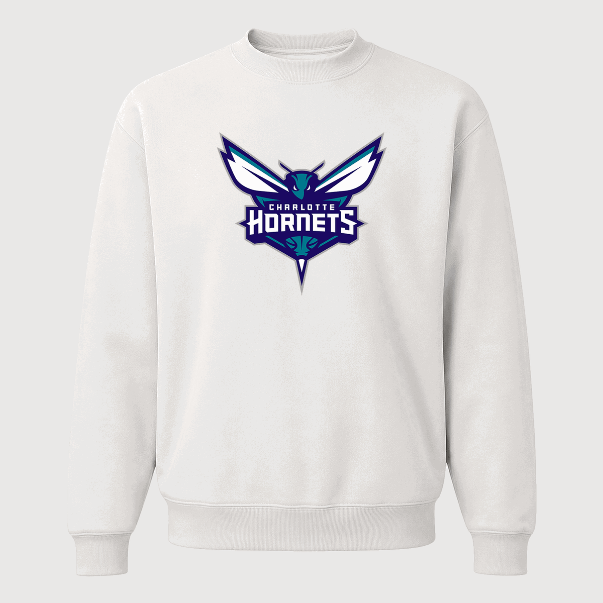 Men's Charlotte Hornets Crewneck Sweatshirt - White