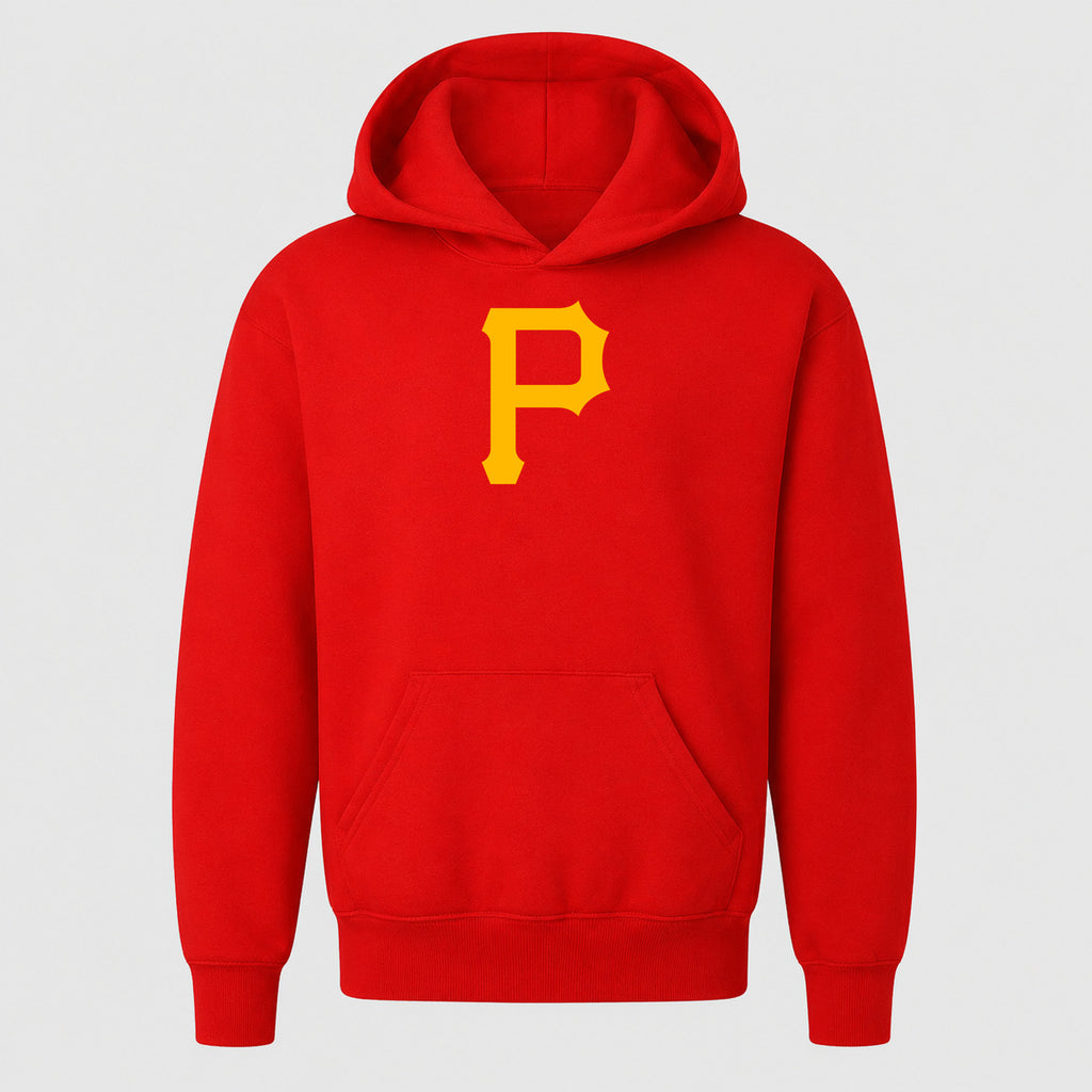 Youth Pittsburgh Pirates Pullover Hoodie - Red