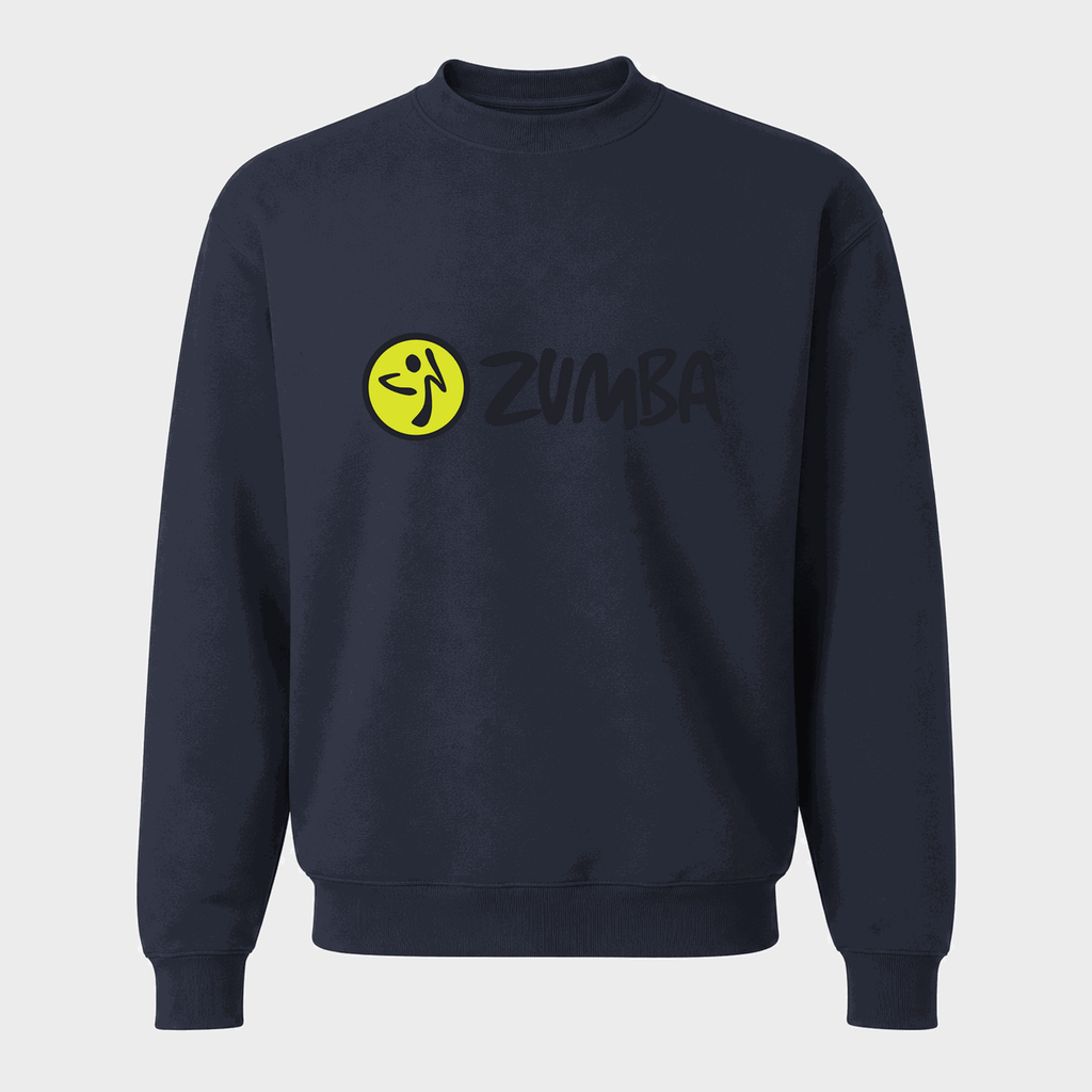 Men's Zumba Fitness Crewneck Sweatshirt - Navy